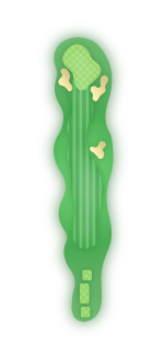 Crooked Oaks Golf Course Hole 3 Overview