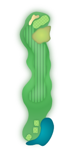 Crooked Oaks Golf Course Hole 4 Overview