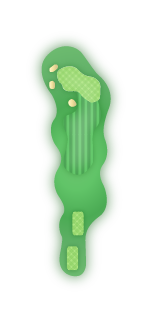 Crooked Oaks Golf Course Hole 9 Overview