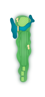 Crooked Oaks Golf Course Hole 10 Overview