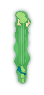 Crooked Oaks Golf Course Hole 14 Overview
