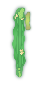 Crooked Oaks Golf Course Hole 15 Overview