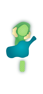 Ocean Winds Golf Course Hole 5 Overview