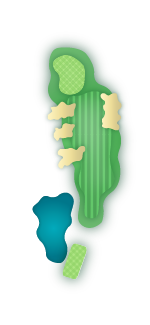 Ocean Winds Golf Course Hole 14 Overview