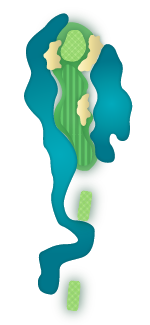 Ocean Winds Golf Course Hole 16 Overview