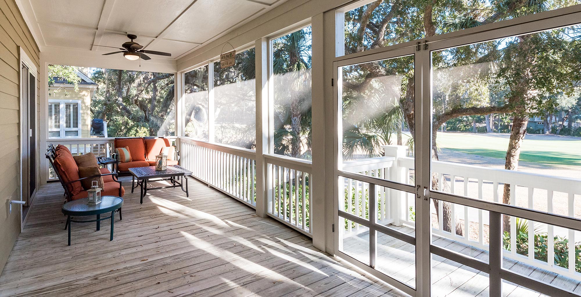 St Christopher Oaks porch