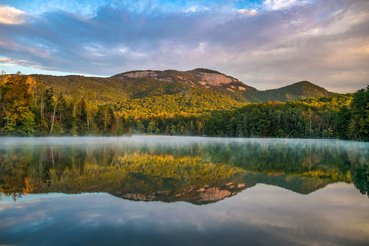 blue ridge mountains in upstate south carolina
