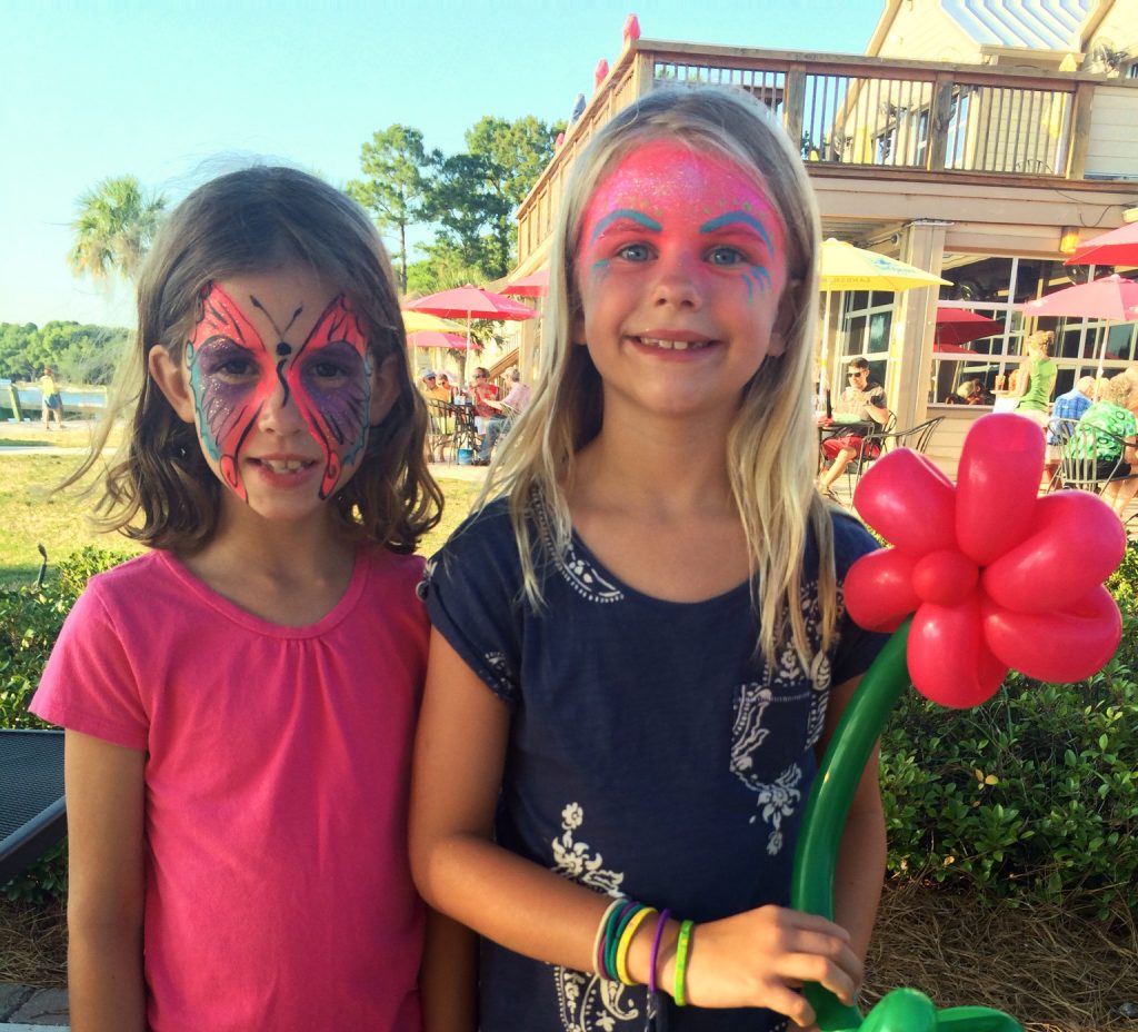 children at kick it at bohicket