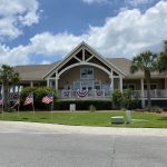 seabrook island shop decorated for the fourth of july