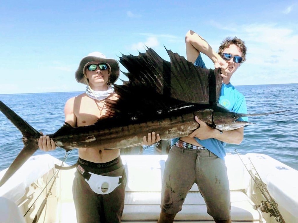 large fish offshore fishing 