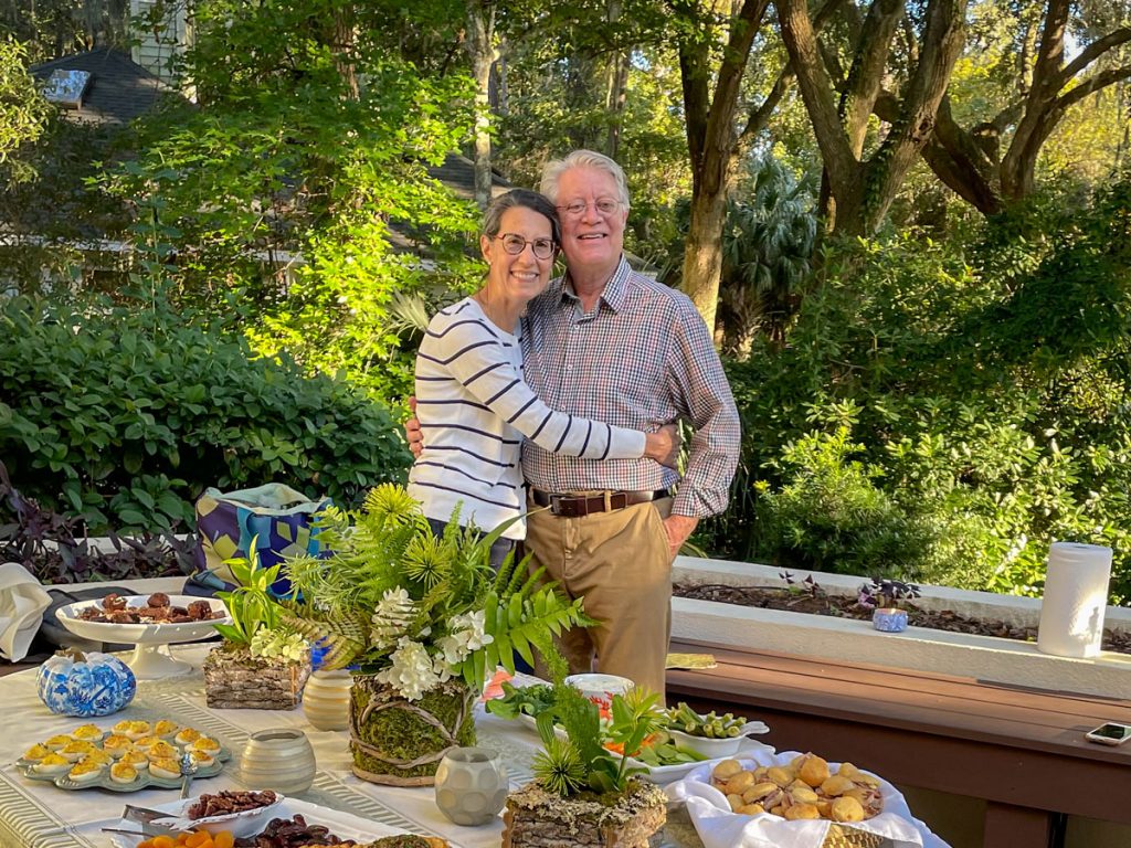 The Markwell Family celebrating Thanksgiving at Seabrook